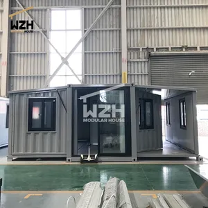 Futuristic <span class=keywords><strong>2</strong></span> câu chuyện mở rộng nhà <span class=keywords><strong>CONTAINER</strong></span> với phòng tắm thiết kế Địa Trung Hải thân thiện với môi đúc sẵn glamping Pods - Product Image 1