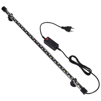 Lampe LED pour aquarium, lumière de croissance des plantes, plastique imperméable, ronde, pour aquarium, 18-58 cm, décoration sous-marine
