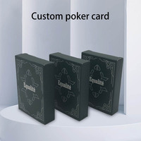 2023 ensemble de poker personnalisé de haute qualité jetons en acrylique et en plastique avec papier et carton de jetons colorés pour cadeau