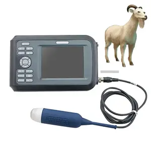 Machine portative sans fil vétérinaire de scanner d'ultrason de prix usine Doppler portatif d'ultrason dispositif de trois sondes