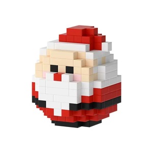 Vente <span class=keywords><strong>en</strong></span> gros d'usine, puzzle 3D éducatif <span class=keywords><strong>en</strong></span> plastique, <span class=keywords><strong>Père</strong></span> Noël, blocs de construction de Noël, ensemble de jouets DIY pour enfants - Product Image 1