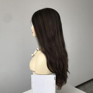 <span class=keywords><strong>Perruque</strong></span> en cheveux humains vierges certifiés casher pour femmes israéliennes, perruques en dentelle sans colle, perruques juives - Product Image 2