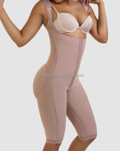 Faja Moldeadora Postparto de Pierna Larga con Control Abdominal OEM para Mujer, Bodysuit Reductor de Cintura Alta para Moldear la Figura - Product Image 4