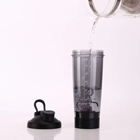 Portable 24oz Tritan Protéine Électrique pour Shaker Bouteille USB Rechargeable Amovible Bottom Mixer EU Design Applica D'eau bouillante