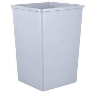 Cestino Quadrato per Rifiuti 132,5 L Grigio per Uso Interno ed Esterno - Product Image 2
