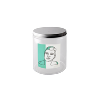 Étiquettes adhésives en vinyle personnalisées, écologiques, recyclables, imperméables, imprimées avec logo, pour l'emballage des bougies, vente en gros