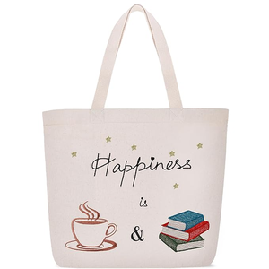 Bolsas de Lona de Algodón Reutilizables, Ecológicas, Biodegradables y Modernas con Impresión Personalizada y Asa Integrada - Product Image 1