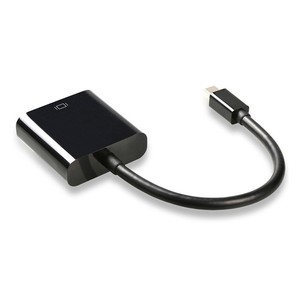 อะแดปเตอร์มินิดิสเพลย์พอร์ตเป็นดีวีไอสายเคเบิลยาว 20 ซม. สำหรับการเชื่อมต่อจอภาพแล็ปท็อปสีดำและสีขาว - Product Image 2