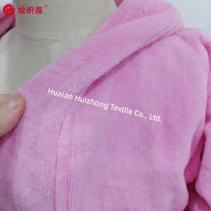 Wholesale Lovely Luxury Cartoon Robe pink <strong>100</strong>% <strong>Cotton</strong> Cartoon Rabbit Robes Children Hooded Velvet Pile <strong>Bathrobe</strong> for Girls - Product Image 3