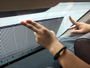Leadleds Transparentes Heckscheiben-Autoschild LED-Panel Vollfarbig Hohe Helligkeit Epistar LEDs 2,6mm Pixelabstand 2-Jahres-Garantie - Product Image 2