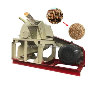 Best Selling Wet and dry hammer mill,branch trunk sawdust mill wood chipper, log square wood chip machine