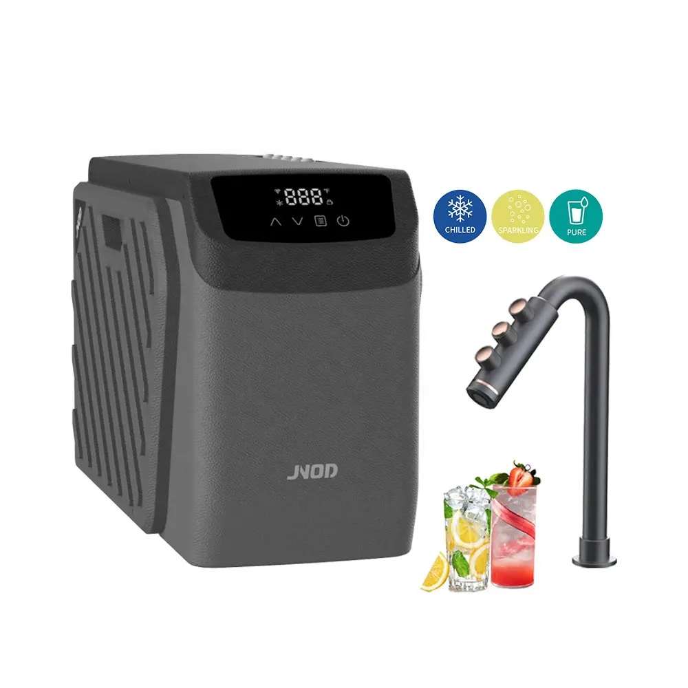 Jnod Machine à soda avec contrôle Wifi alimenté au Co2 Machine à soda faite maison Sparkle Seltzer Machine à eau fraîche pétillante