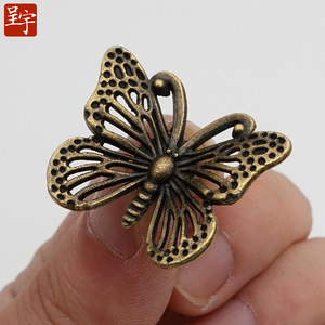 Antique Bee Shape Zinc Alloy <b>Drawer</b> Handle European Style Furniture <b>Knob</b> Durable For Cabinet Door Decor - Product Image 3