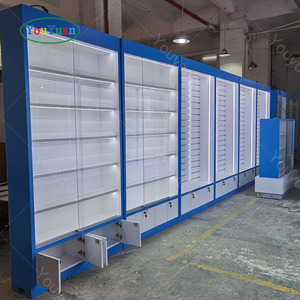 <span class=keywords><strong>Vitrine</strong></span> en verre de lumière de bande de LED personnalisable de vente directe d'usine pour la <span class=keywords><strong>vitrine</strong></span> de magasin de téléphone portable pour l'usage de centre commercial fabriqué en Chine - Product Image 2