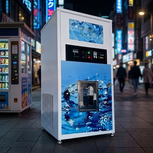 Distributeur automatique de glace 24h/24 pour la communauté, entièrement automatique, avec ensachage, libre-service, équipement commercial de vente de glace au détail - Product Image 2