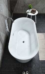 Adyce 2021 — petite salle de bain en résine acrylique, style ovale, pour une personne, baignoire autoportante, hôtel <span class=keywords><strong>londres</strong></span>, 1400X700 - Product Image 3