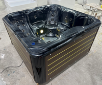 Vente flash : Spa extérieur en acrylique avec désinfectant à l'ozone, chauffage électrique 3KW