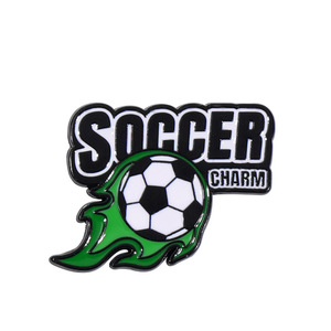 Medaglia in Lega di Zinco 2026 USA Canada Messico per Calcio, Charm con Fiamma Verde, Souvenir Sportivo Personalizzato con Stampa UV - Product Image 1