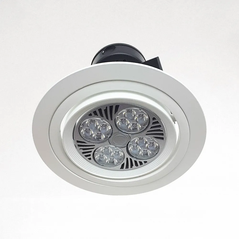 PRA30 Downlight alloggiamento case Downlight verticale involucro per E27 sorgente LED
