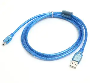 Mini 5pin Man Naar Usb 2.0 Een Mannelijke Power Charge Blauwe Kabel 2024 480Mbps Cabletolink