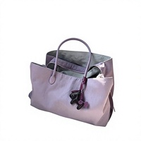 Nouvelle collection Printemps/Été 2026 : Sac à dos multi-compartiments grande capacité en polyester, style coréen urbain et épuré, gris et jaune contrastés