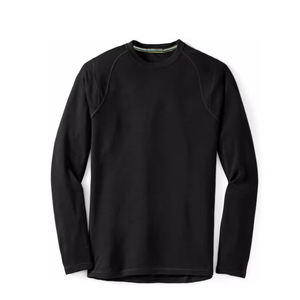 OEM 100% <span class=keywords><strong>Merino</strong></span> lana manga larga Baselayer pulóver superior transpirable característica - Product Image 1