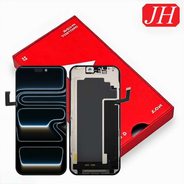 JH Wholesale OEM FHD LCD OLED Screen Assembly Replacement Display for IP 17 Pro Max Mobile Phone Repair Parts
