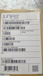 Cổng dịch vụ sê-ri SRX SRX300-SYS-JB gốc mới được niêm phong trong kho với bảo hành 1Y - Product Image 2