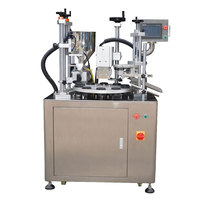 Machine de remplissage et de scellage semi-automatique à ultrasons pour tubes souples en plastique (dentifrice, cosmétiques, boissons, shampoing)