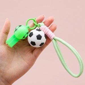 2026 Wholesale Soccer Football <b>Key</b> <b>Chains</b> 3D Football Keychain Bag Pendant <b>Car</b> KeyChain Souvenirs Toy Gifts - Product Image 2