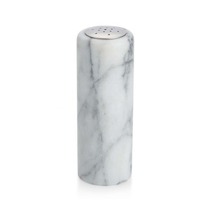 Moulin à <span class=keywords><strong>sel</strong></span> et poivre en <span class=keywords><strong>pierre</strong></span> naturelle moderne avec acier inoxydable pour la cuisine, le barbecue et le marbre. - Product Image 1