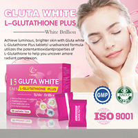 Complément Éclaircissant pour la Peau en 15 Jours, Comprimé Gluta White de Haute Qualité avec Collagène Anti-Acné