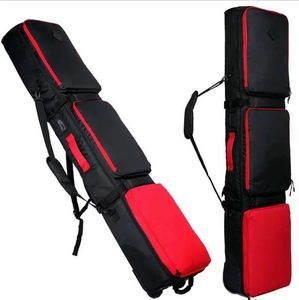 160 à 175 CM réglable Snowboard <span class=keywords><strong>sac</strong></span> personnalisé <span class=keywords><strong>sac</strong></span> à dos simple Double planche 3 poches <span class=keywords><strong>Ski</strong></span> accessoires <span class=keywords><strong>Ski</strong></span> <span class=keywords><strong>sac</strong></span> avec roues - Product Image 3