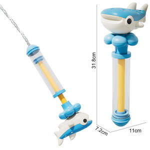 Jouets d'eau pour enfants, canon à eau en forme <span class=keywords><strong>de</strong></span> petit <span class=keywords><strong>requin</strong></span> <span class=keywords><strong>baleine</strong></span>, dessin animé d'été, jeu d'eau pour enfants - Product Image 2
