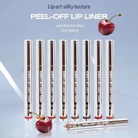 Crayon à lèvres peel-off minéral de haute qualité, longue tenue, waterproof, plusieurs couleurs, avec logo personnalisé – Meilleures ventes