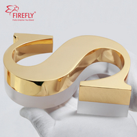 Enseigne lumineuse LED extérieure personnalisée sans MOQ, lettres 3D rétroéclairées pour devanture de magasin, enseignes de canalisation pour entreprises, logo de bâtiment
