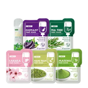 Cross Border Laikou Fenyi Schoon Moddermasker Aubergine Theeboom Kersenbloesem Mung Bean Matcha Groene Thee Schoon Moddermasker