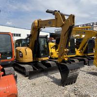 Excavatrices Caterpillar CAT308E2 d'occasion, originales et bon marché, mini-excavatrice Caterpillar CAT308E2 de 8 tonnes, d'occasion