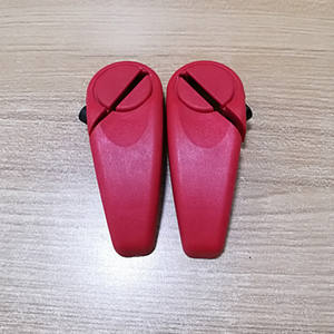 Puños para manillar de bicicleta, resina plástica de 22,2 mm para bicicletas de montaña, negro, rojo, verde, azul - Product Image 3