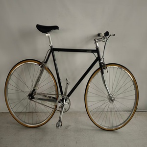Vélo à pignon fixe vintage 700C CRO-MO, vélo fixie urbain à vitesse unique pour adultes GH-fixie072, idéal pour les trajets urbains et - Product Image 1