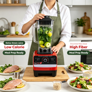 <span class=keywords><strong>Robot</strong></span> <span class=keywords><strong>mixeur</strong></span> multifonction 2 tasses 4500W, pour smoothies glacés, jus et préparation de boissons et aliments - Product Image 1