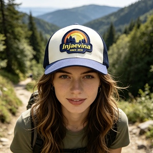 Custom Trucker Hat Embroidered Mesh <b>Cap</b> Breathable Adjustable Snapback Baseball <b>Cap</b> for Men <b>Women</b> Outdoor Streetwear - Product Image 4