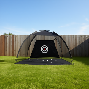 Tappetino da allenamento per golf con rete e bersaglio 78.7x39.4x55.1in per pratica indoor e outdoor, giardino, driving e chipping – Regalo per uomo/papà - Product Image 2