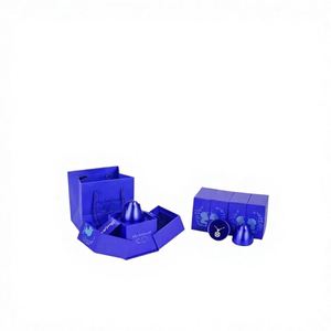 Valentine's Day Rose Bracelet Lifting Gift Box Bronzing Finish Embossing 2mm <b>Rectangular</b> Shape Customizable - Product Image 4