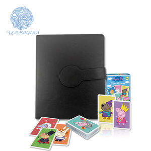 Album de cartes de jeu 20 feuilles de protection Premium 9 Pocket Page Protectors pour collecter des cartes <span class=keywords><strong>Pokemon</strong></span> et des cartes de basketball - Product Image 4