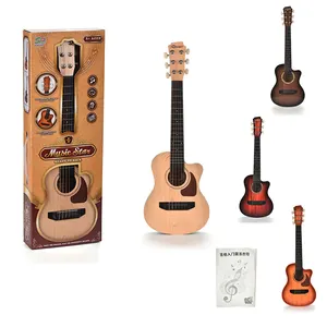 儿童吉他木纹音乐玩具68厘米经典模型吉他玩具