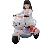 Moto électrique unisexe pour enfants, jouet musical rechargeable en plastique pour les enfants de 1 à 5 ans