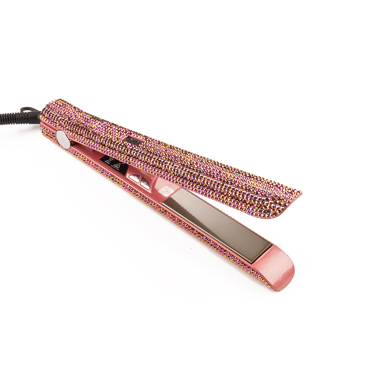 Профессиональный Лучший плоский утюжок с широкой пластиной, Перманентный паровой выпрямитель для волос из титана, бигуди и выпрямитель для волос с частной этикеткой