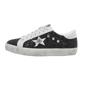Zapatillas Retro de Cuero Genuino Unisex Blancas Ballstar Antideslizantes Ligeras con Logotipo Dorado - Product Image 3