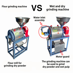 Giá rẻ nhất bột Máy xay thiết bị hạt nhỏ Máy phay lúa mì bột Mill máy làm bột máy - Product Image 2